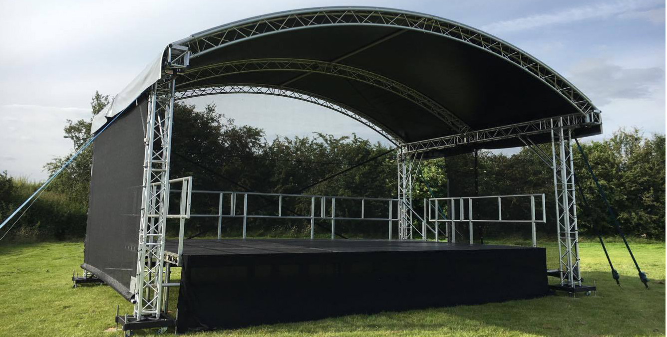 Image result for outdoor stage hire"